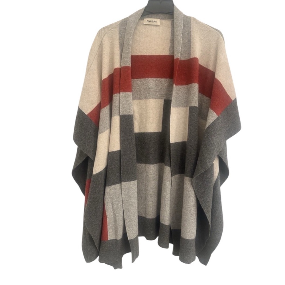 ÁNCORA‎ COLLECTION   PONCHO BLANKET CAPE COAT SCARE/SHAWL